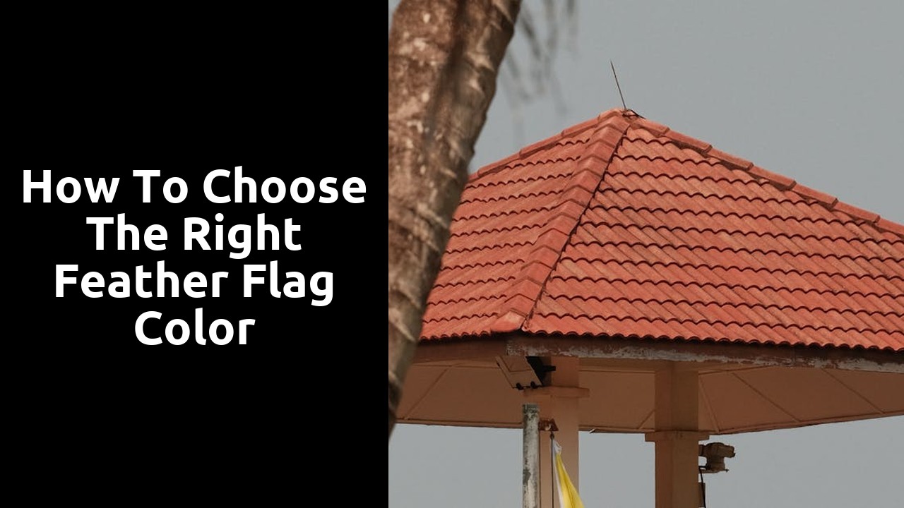 How to Choose the Right Feather Flag Color