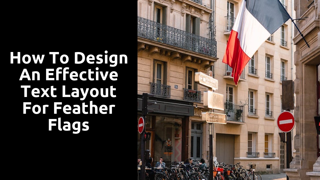 How to Design an Effective Text Layout for Feather Flags