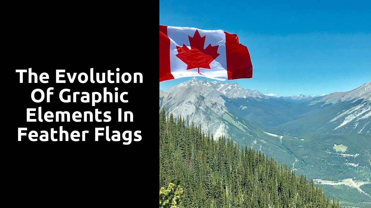 The Evolution of Graphic Elements in Feather Flags