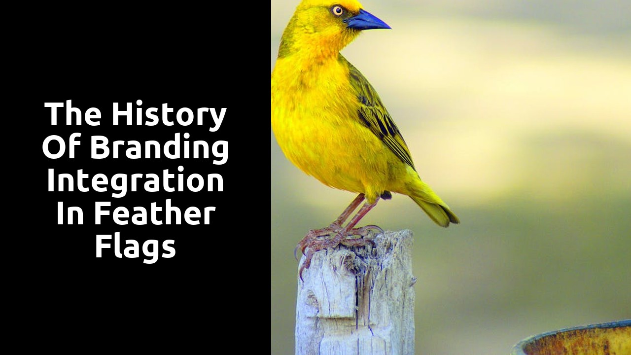 The History of Branding Integration in Feather Flags