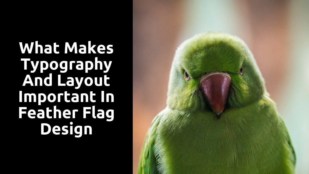 What Makes Typography and Layout Important in Feather Flag Design