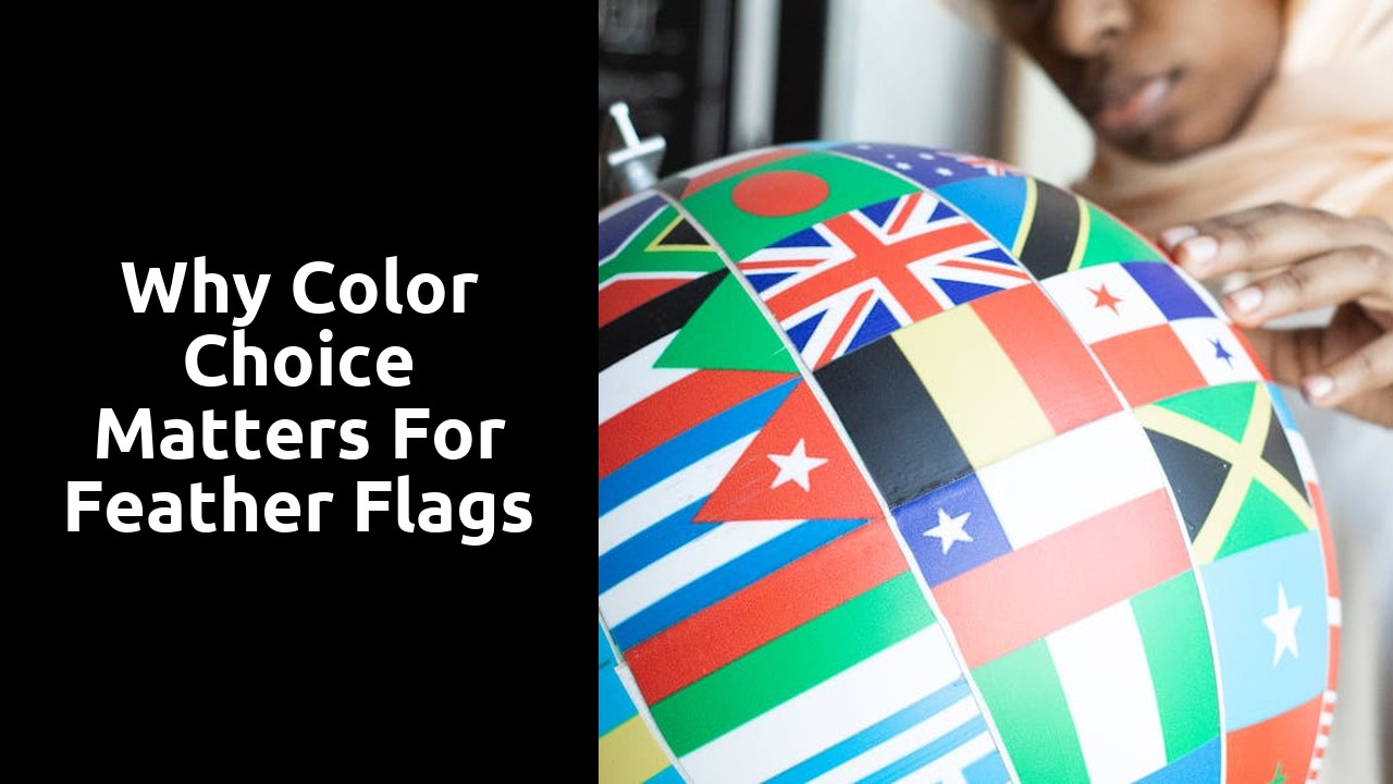 Why Color Choice Matters for Feather Flags