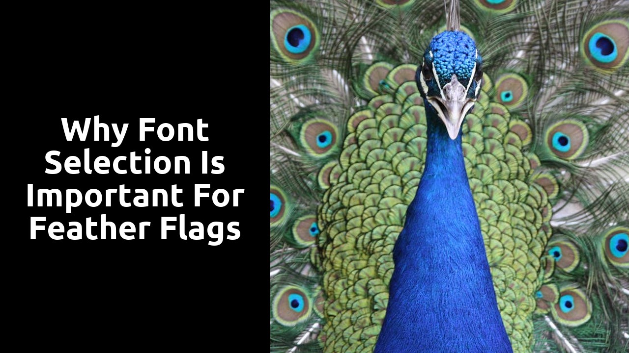 Why Font Selection is Important for Feather Flags