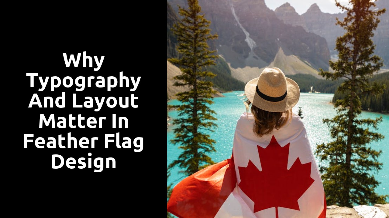 Why Typography and Layout Matter in Feather Flag Design